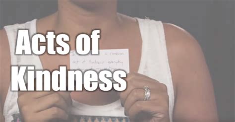 Acts Of Kindness A Promise Story From Because I Said I Would Youtube