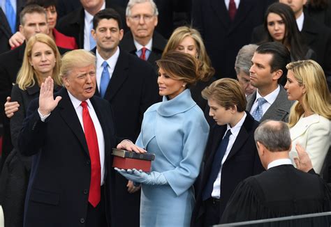 Inauguration 2017 Donald Trump Is Sworn In As President Of The United
