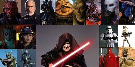 Star Wars Villains 12 Most Powerful Villains In The Star Wars Universe