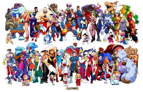 Image Capcom Roaster Characters All Street Fighter Wallpaper