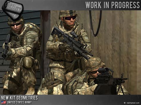 Us Army Kit Geometries 1 Image Project Reality Battlefield 2 Mod