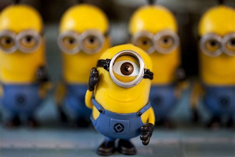 One Eyed Minion Character From The Movie Despicable Me Flickr