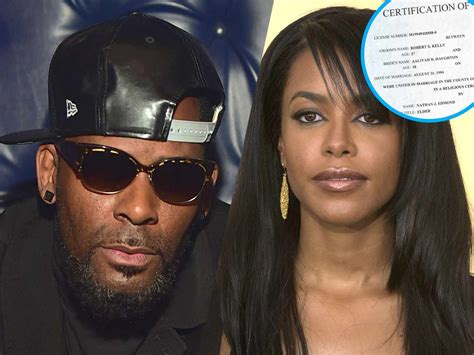 check out aaliyah s forged marriage certificate to r kelly