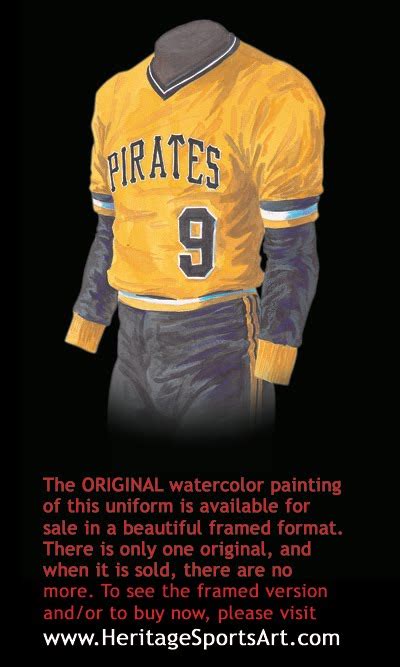 Pittsburgh Pirates Uniform And Team History Heritage Uniforms And