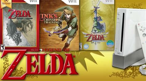 Todos Los The Legend Of Zelda Para Nintendo Wii Youtube
