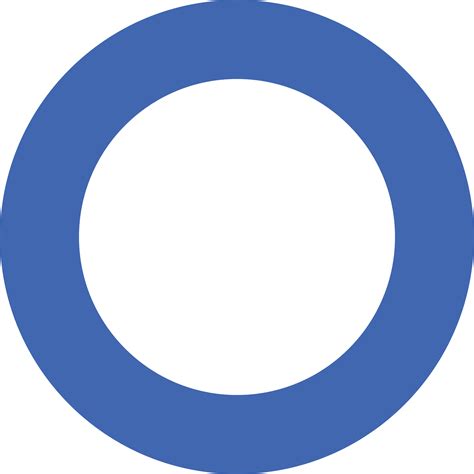 Blue And White Circle Logo Logodix
