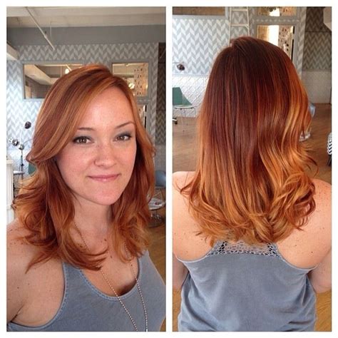 Love My New Red Balayageombre Short Hair Balayage Red