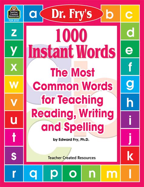 Fry Instant Word List Printable