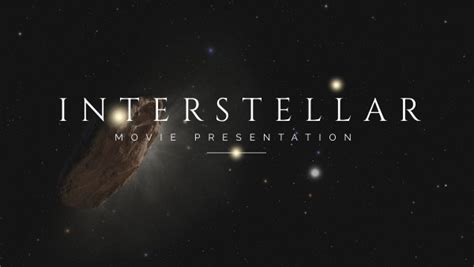 Interstellar Movie Presentation