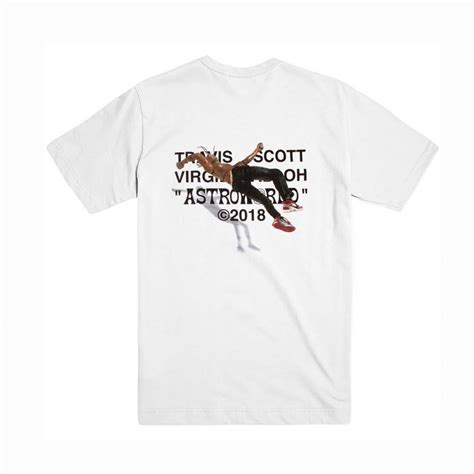 Travis Scott X Virgil Abloh Astroworld Nyc T Shirt Back Bsm