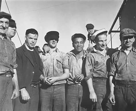 Sailors Without Uniforms Seamen Of The Union Company Freighter