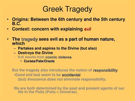 Ppt Greek Tragedy Powerpoint Presentation Free Download Id1232732