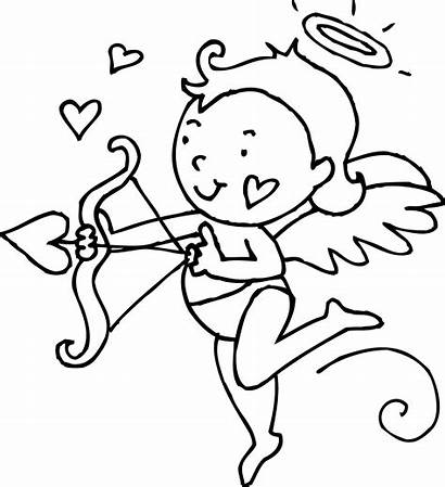 Cupid Clipart Coloring Clip Clipartion