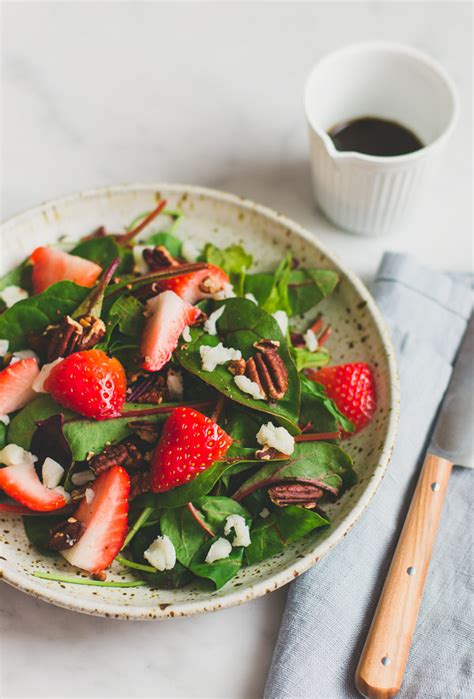 Strawberry And Mixed Green Salad Pretty Simple Sweet