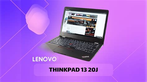 Introducing The Lenovo Thinkpad 13 20j Laptop Youtube
