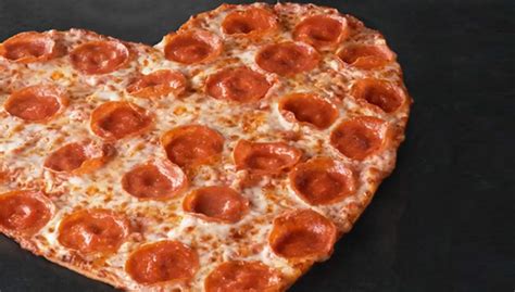 Heart Shaped Pizza Is Back At Papa Johns
