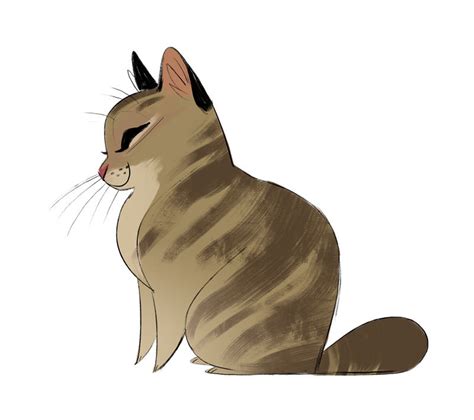 Daily Cat Drawings — 689 Happy Tabby Faq Submissions Patreon