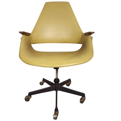 Mid Century Modern Rolling Desk Chair At 1stdibs