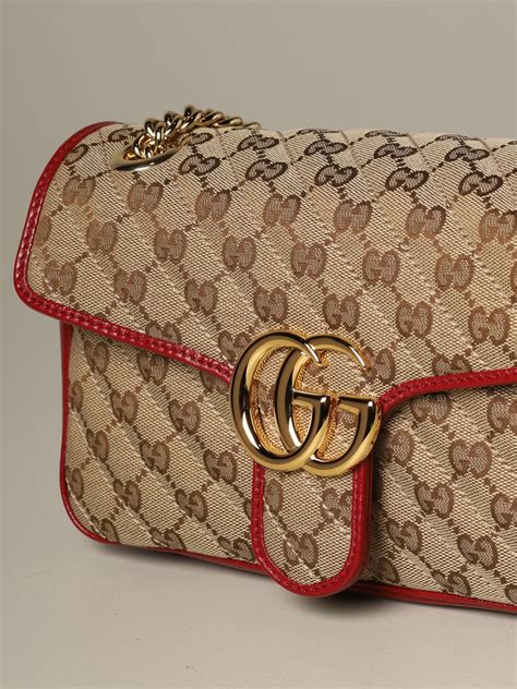 Gucci Gg Marmont Original Shoulder Bag Crossbody Bags Gucci Women