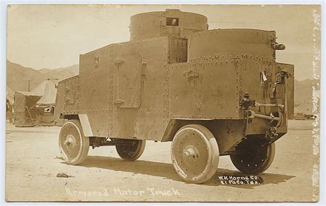 Jeffery Armored Car 1915 The First Armored Vehicle Purchased By The