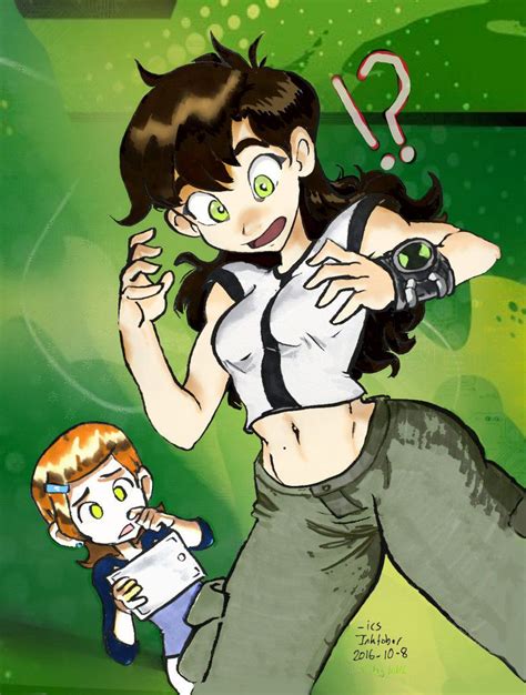 Art Anime Anime Art Girl Ben 10 And Gwen Gwen 10 Female Character