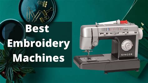 10 Best Embroidery Machines Of 2021 Home And Small Business