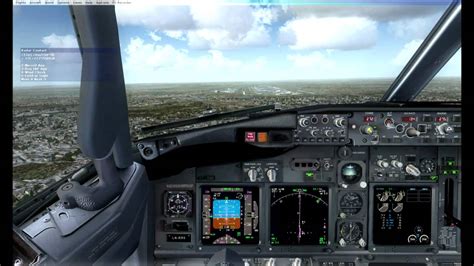 Fsx Pmdg Ngx 737 600 Egll Landing Youtube