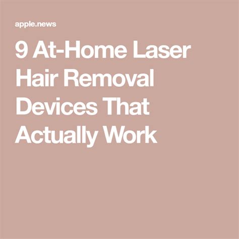 At Home Laser Hair Removal Devices That Actually Work Hair Removal