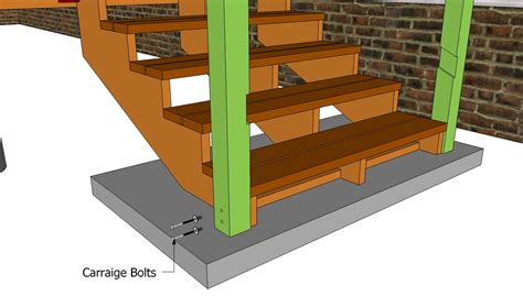 Deck Stair Railing Plans Myoutdoorplans