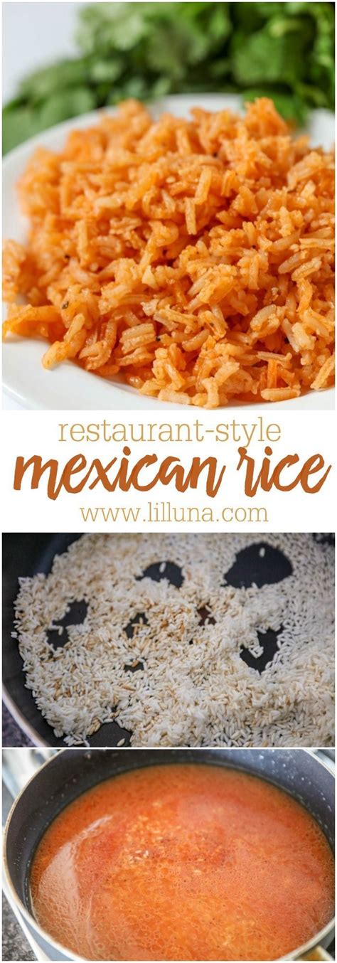 Restaurant Style Mexican Rice It Is One Of The Easiest And Most