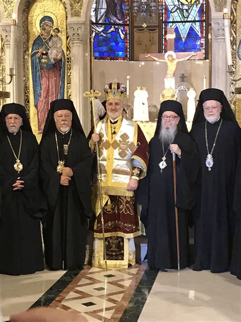 Divine Liturgy Presided By Archbishop Of America At Holy Trinity
