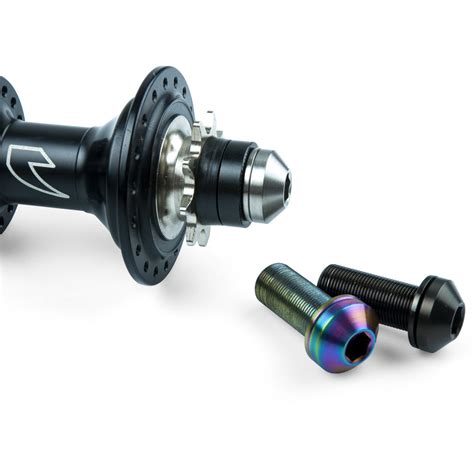 Tlc Titanium 14mm Female Axle Bolt Each Rainbow Tall Order Bmx