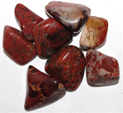 Brecciated Jasper From South Africa Tumbled Gemstones By Crystal