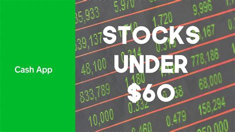 Cash app is the simplest way to start investing in your favorite companies. Stocks Under $60 | Cash App Investing - YouTube