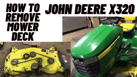 John Deere X320 Deck Belt Routing Tyres2c