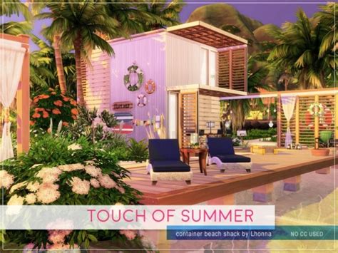 Touch Of Summer Home By Lhonna At Tsr Sims 4 Updates