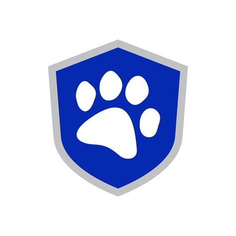 Simple Paws Logo 17580678 Vector Art at Vecteezy