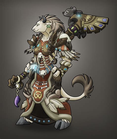 Tauren Druid By Pherarow Deviantart On Deviantart Warcraft Art