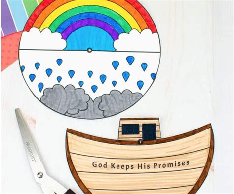 manualidad para trabajar la historia el arca de noé si quieres aprender enseÑa
