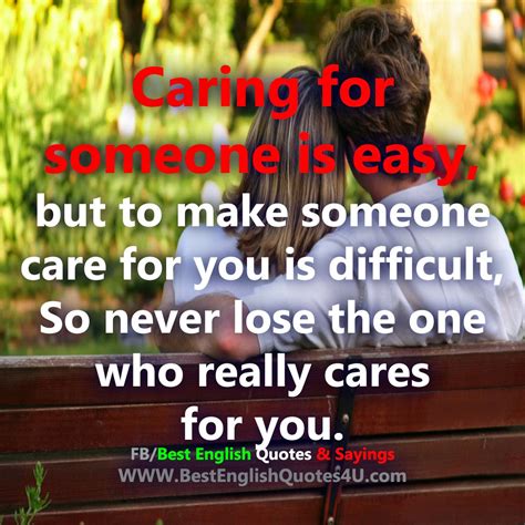 Quotes About Caring For Someone Quotesgram