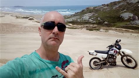 Passeio De Moto Xr Na Praia De Itapirub Norte Em Imbituba Youtube