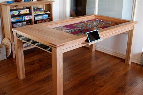 Finally Finished My Gaming Dining Table Boardgames