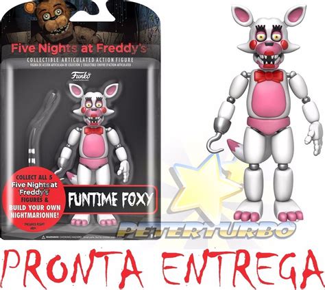 Boneco Five Nights At Freddys Funtime Foxy 100 Mangle 16cm R 135