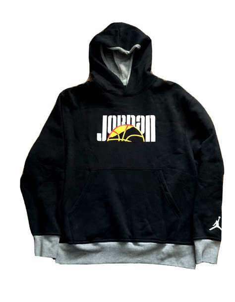 Nike Jordan Sport Dna Hbr Fleece Hoodie Sweatshirt Mens Black Dc9639