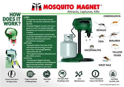 Mosquito Magnet Co2 Mosquito Trap Flying Insect Killer Machine Model