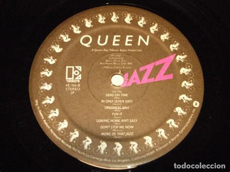 Queen Jazz Usa 1978 Lp33 Elektra Rec Comprar Discos Lp Vinilos De