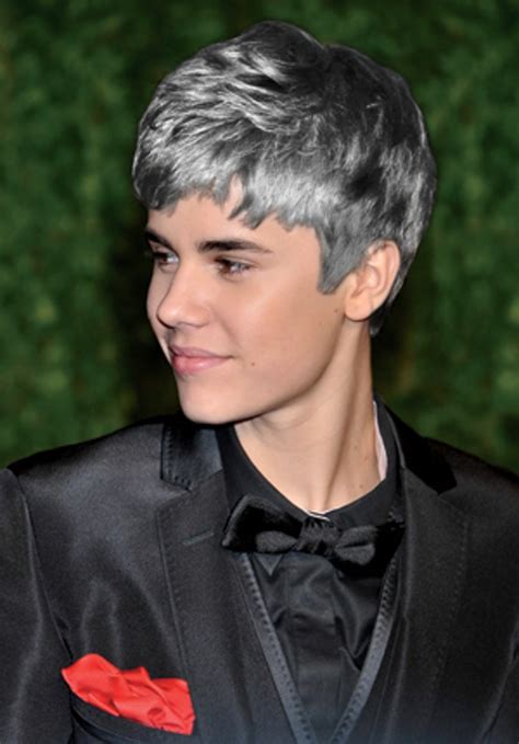 And it's completely natural to let it go full grey (a lot of celebs are doing it), and it's much easier as dyeing requires colour maintenance on a regular basis. Are You Too Young to Be a Silver Fox? | GQ