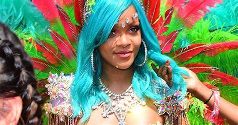 Exclusive The Story Behind Rihannas Wild Crop Over Costume Rihanna