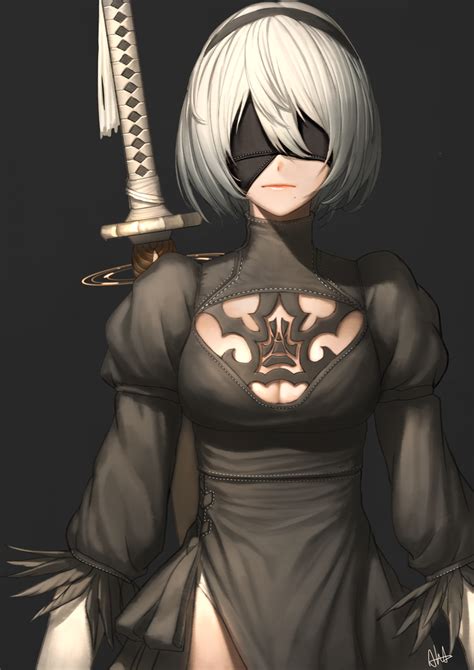 2b the yorha by ahdorkvell on deviantart