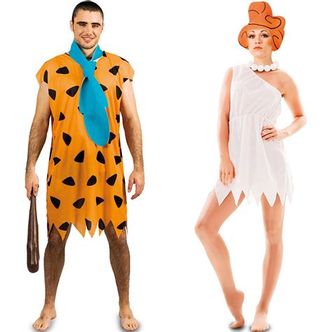 Acquista Costumi Di Coppia Da Fred E Wilma Flintstone Costumalia By